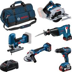 Bosch Verktygspaket Verktygsset 18V 3x4Ah 5 St