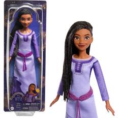 Mattel Disney Wish Asha of Collectible Fashion Doll Poseable Doll with Long Hair Removable Outfit Shoes and Doll Accessories Toys for Ages 3 and Up