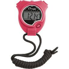 Champion Sports 910NPK Stop Watch, Neon Pink