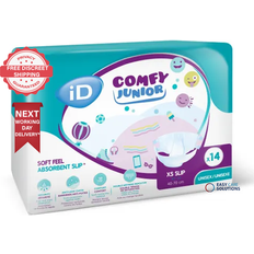 ID comfy junior soft feel absorbent xs slip underwear