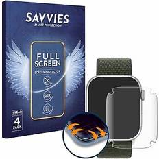 Savvies 4x protector full-screen for apple watch 9 45 mm screen protection film