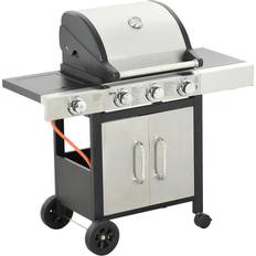 BBQs OutSunny 3 Plus 1 Burner Barbecue