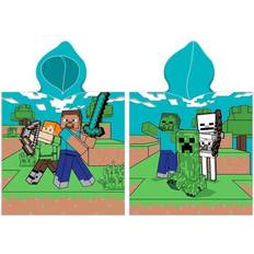 MCU Minecraft kinder kapuzenhandtuch handtuch mit kapuze bade-poncho 50x115cm Mehrfarbig normal