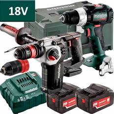 Metabo BW 18V Combo Set BS 18 LT BL KHA 18 LTX BL