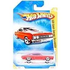 Hot Wheels 2008 nya modeller röd '69 Ford Torino Talladega w/5SPs # 019 19 av 40 skala 1:64