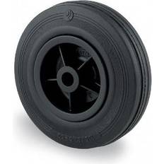 Tente PVO125 Industrihjul Massivt Gummi 12 mm