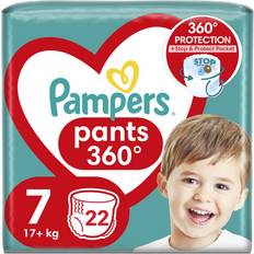 Pampers Pants Size 7 engångsbyxor för blöjor 17 kg 22 st