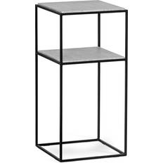 Torkelson Rektangulära Sängbord Torkelson Lime Black/Concrete Laminate Sängbord 34x34cm