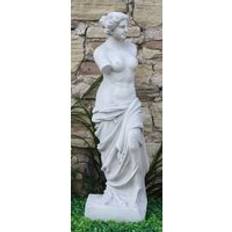 Geko Garden Ornaments Geko Stone Effect Lady Venus