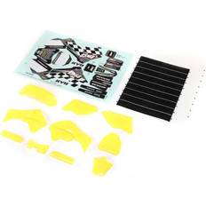 Yellow Plastics with Wraps: Promoto-MX