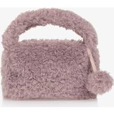 Faux Fur Handbags il gufo Girls Purple Faux Fur Handbag 21Cm One Size