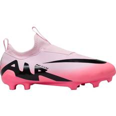 Pink Football Shoes Children's Shoes Nike Jr. Mercurial Vapor 15 Academy MG - Pink Foam/Black