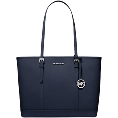 Michael Kors Blue Bags Michael Kors Jet Set Travel Large Saffiano Leather Tote Bag - Navy