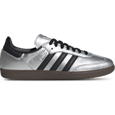 Femme - adidas Samba Sneakers Adidas Samba OG W - Silver Metallic/Core Black/Gum