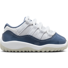 Children's Shoes Nike Jordan 11 Retro Low TD - White/Diffused Blue/Football Grey/Midnight Navy