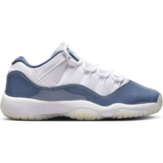 Nike Blue Sport Shoes Children's Shoes Nike Air Jordan 11 Retro Low GS - White/Diffused Blue/Football Grey/Midnight Navy