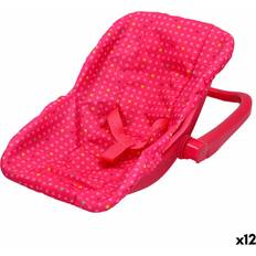 Colorbaby Barnstol för dockor 25 x 25 x 36,5 cm Rosa 12 antal