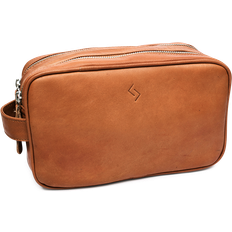 Njord Toilet Bag Gedeskind Dobbeltrum Cognac 1 stk