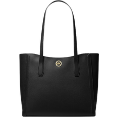 Black canvas tote bag Michael Kors Leida Large Tote Bag - Black