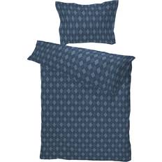 Borås Cotton Hemtextil Borås Cotton Charlie 150x210 Påslakan Blå (210.1x150.1cm)