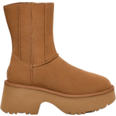 UGG Stivaletti alla Caviglia UGG Classic Twin Seam New Heights Boots - Chestnut