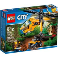 Lego city jungle LEGO City Jungle Cargo Helicopter 60158
