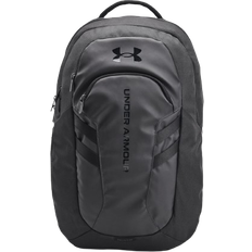 Black - Men Bags Under Armour Hustle 6.0 Pro Backpack - Black