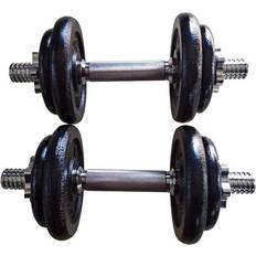 20 kg - Justerbare håndvægte Outliner Cast Iron Dumbbell Set 20kg