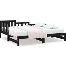 Divano 3 Posti - Letto Giorno Divani vidaXL 820740 Black Divano 203.5cm Divano 3 Posti