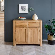 Oak Furnitureland Natural Solid Small Sideboard