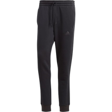 XXS Pants Adidas Essentials Fleece 3-Stripes Tapered Cuff Pants - Black