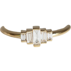 Capucinne Olivia Ring - Gold/Diamonds