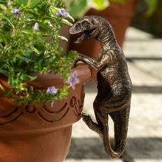 Shein pc Resin Outdoor Landscape TurtleDinosaur Bonsai Planter Hanging Ornament Decoration