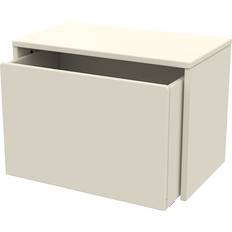 Beige Opbevaringsbænke FLEXA Bench Storage Box Dots L 60 D 35 H 42 Opbevaringsbænk