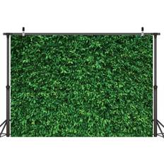 GLiving Sold by: Fokelyi, Green Leaves Backdrop Grass Wall Safari Birthday Party Decorations Banner Photo Booth Backdrop Hedge Grass Photography Backdrop