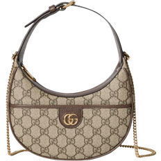 Gucci Women Bags Gucci Ophidia Super Mini Shoulder Bag - Beige/Ebony