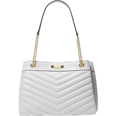 Michael Kors Whitney Medium Quilted Tote Bag - Optic White