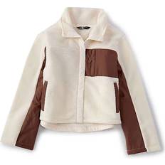 Organic/Recycled Materials Fleece Garments The North Face Kid's Fleece Mashup Jacket - Gardenia White (NF0A7UMI-N3N)