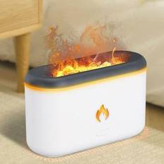 Tratamiento del Aire MAVURA iFlame Luftbefeuchter mit Kamineffekt Flammen Humidifier Raumbefeuchter