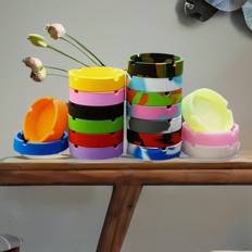 Ashtrays Shein pc HeatResistant AntiFall Silicone Ashtray Indoor Home Decoration For Ash Collection Suitable For HotelBarOffice A Creative Gift For Men Can Be Used A