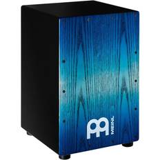 Virveltrummor Meinl Meinl Percussion Headliner Snare Cajon Black Pacific Blue Fade, MCAJ100BK-PBF
