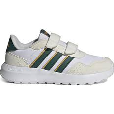 adidas Kid's Run 60s - Cloud White/Collegiate Green/Collegiate Gold