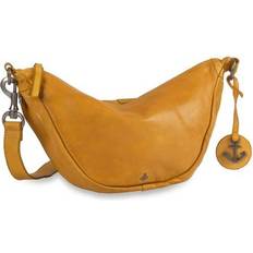 Anchor Love Shoulder Bag Leather - Yellow