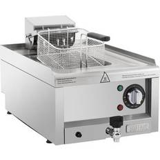 Buffalo 600 Series Einzeltank-Elektrofritteuse 8Ltr