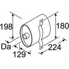 Thermo Pro 90 ST S 38mm Marine Silencer