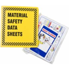 Brady 45315 1-1/2" Yellow MSDS Binder