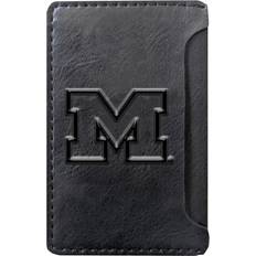 Wallet Cases OTM Essentials Black Michigan Wolverines Debossed Faux Leather Phone Wallet Sleeve