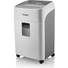 Dahle Deskside 504P Performance-Aktenvernichter, 40L, Sicherheitsstufe P-5, langlebige Verbundstahlwalzen, öl- und wartungsfrei, 13-15 Blatt Einzug