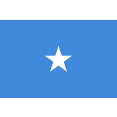 Metervarer Hiprock Somalia flagg Metervare Hvit