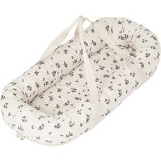 Garbo&Friends Blueberry Satin Quilted Baby Nest 43 x 87 x 16 cm